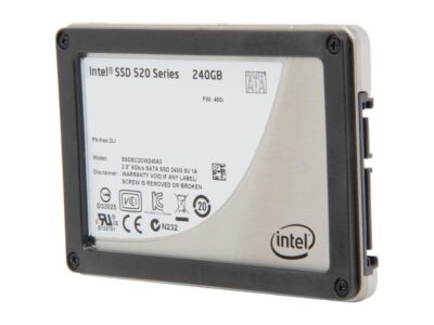 Intel 520 Series Cherryville 2.5" 240GB SATA III MLC Internal Solid State Drive (SSD) SSDSC2CW240A3K5