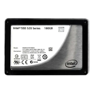 Intel 520 Series Cherryville 2.5" 180GB SATA III MLC Internal Solid State Drive (SSD) SSDSC2CW180A310