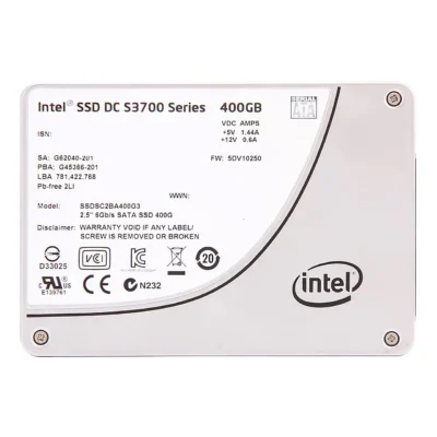 Intel DC S3700 Series Taylorsville SSDSC2BA400G301 2.5" 400GB SATA III MLC Internal Solid State Drive (SSD)