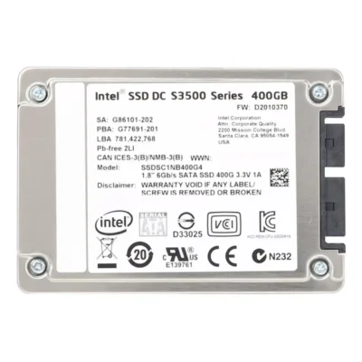 Intel SSD DC S3500 Series 400GB SATA III MLC Internal Solid State Drive (SSD) SSDSC1NB400G401