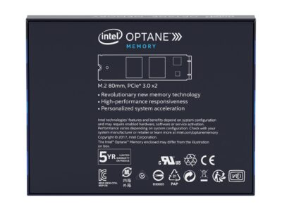 Intel Optane Memory - M.2 2280 16GB PCIe NVMe 3.0 x2 Memory Module/System Accelerator - MEMPEK1W016GAXT