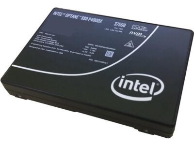 Intel Optane SSD DC P4800X SSDPE21M375GA01 2.5" U.2 375GB PCI-Express 3.0 x4, NVMe 3D XPoint Enterprise Solid State Drive