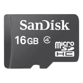 SanDisk 16GB microSDHC Flash Card Model SDSDQM-016G-B35N