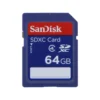 SanDisk 64 GB Secure Digital Extended Capacity (SDXC) Flash card