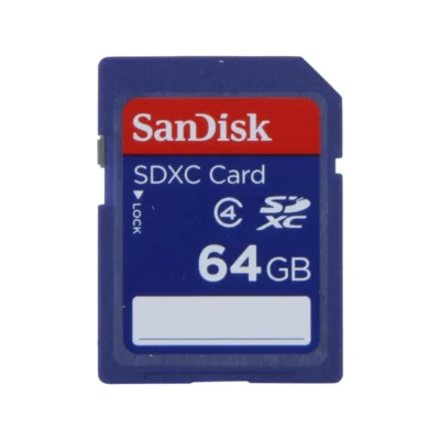 SanDisk 64 GB Secure Digital Extended Capacity (SDXC) Flash card