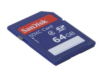 SanDisk 64 GB Secure Digital Extended Capacity (SDXC) Flash card