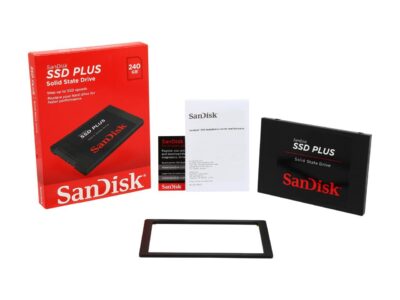 SanDisk SSD PLUS 2.5" 240GB SATA III TLC Internal Solid State Drive (SSD) SDSSDA-240G-G25