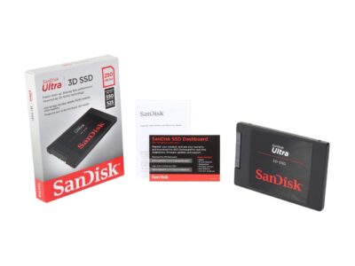 SanDisk Ultra 3D 2.5" 250GB SATA III 3D NAND Internal Solid State Drive (SSD) SDSSDH3-250G-G25