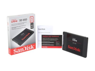 SanDisk Ultra 3D 2.5" 1TB SATA III 3D NAND Internal Solid State Drive (SSD) SDSSDH3-1T00-G25