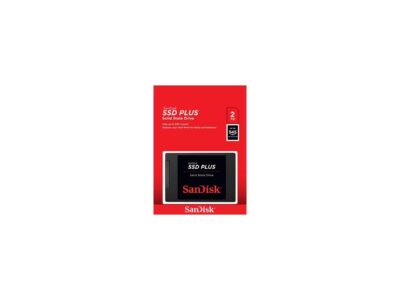 SanDisk SSD PLUS 2.5" 2TB SATA III MLC Internal Solid State Drive (SSD) SDSSDA-2T00-G26