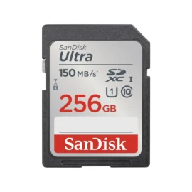 SanDisk 256GB Ultra SDXC UHS-I / Class 10 Memory Card, Speed Up to 150MB/s (SDSDUNC-256G-GN6IN)
