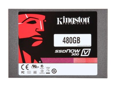 Kingston SSDNow V300 Series SV300S3D7/480G 2.5" 480GB SATA III Internal Solid State Drive (SSD) Desktop Bundle Kit