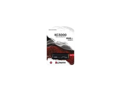 Kingston KC3000 M.2 2280 2TB PCI-Express 4.0 x4 3D TLC Internal Solid State Drive (SSD) SKC3000D/2048G