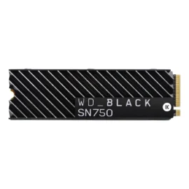 Western Digital WD BLACK SN750 NVMe M.2 2280 500GB PCI-Express 3.0 x4 64-layer 3D NAND Internal Solid State Drive (SSD) WDS500G3XHC W/ Heatsink