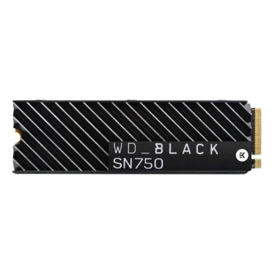 Western Digital WD BLACK SN750 NVMe M.2 2280 500GB PCI-Express 3.0 x4 64-layer 3D NAND Internal Solid State Drive (SSD) WDS500G3XHC W/ Heatsink