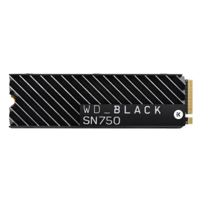 Western Digital WD BLACK SN750 NVMe M.2 2280 2TB PCI-Express 3.0 x4 64-layer 3D NAND Internal Solid State Drive (SSD) WDS200T3XHC W/ Heatsink