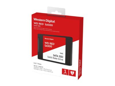 Western Digital WD Red SA500 2.5" 1TB SATA III 3D NAND Internal Solid State Drive (SSD) WDS100T1R0A