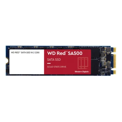 Western Digital WD Red SA500 M.2 2280 500GB SATA III 3D NAND Internal Solid State Drive (SSD) WDS500G1R0B