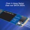 Western Digital WD Blue SN550 NVMe M.2 2280 250GB PCI-Express 3.0 x4 3D NAND Internal Solid State Drive (SSD) WDS250G2B0C