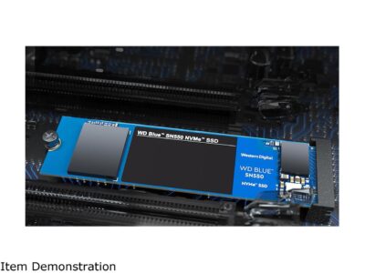 Western Digital WD Blue SN550 NVMe M.2 2280 500GB PCI-Express 3.0 x4 3D NAND Internal Solid State Drive (SSD) WDS500G2B0C