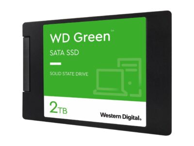 WD Green 2TB Internal SSD Solid State Drive - SATA 6Gb/s 2.5 Inch - WDS200T2G0A