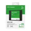 WD Green 2TB Internal SSD Solid State Drive - SATA 6Gb/s 2.5 Inch - WDS200T2G0A