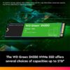 Western Digital WD Green 1TB SN350 NVMe M.2 2280 PCI-Express 3.0 x4 Internal Solid State Drive (SSD) WDS100T3G0C