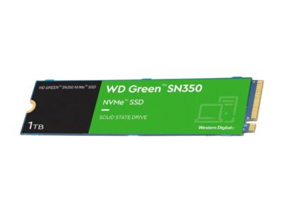 Western Digital WD Green 1TB SN350 NVMe M.2 2280 PCI-Express 3.0 x4 Internal Solid State Drive (SSD) WDS100T3G0C