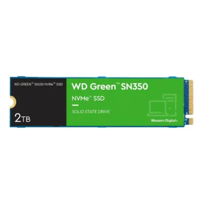 Western Digital WD Green SN350 NVMe M.2 2280 2TB PCI-Express 3.0 x4 Internal Solid State Drive (SSD) WDS200T3G0C