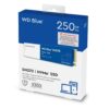 Western Digital WD Blue SN570 NVMe M.2 2280 250GB PCI-Express 3.0 x4 TLC Internal Solid State Drive (SSD) WDS250G3B0C