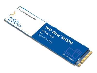 Western Digital WD Blue SN570 NVMe M.2 2280 250GB PCI-Express 3.0 x4 TLC Internal Solid State Drive (SSD) WDS250G3B0C