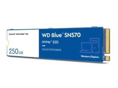 Western Digital WD Blue SN570 NVMe M.2 2280 250GB PCI-Express 3.0 x4 TLC Internal Solid State Drive (SSD) WDS250G3B0C