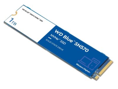 WDS100T3B0C - WD Blue SN570 NVMe M.2 2280 1TB PCI-Express 3.0 x4, Western Digital NVMe v1.4 TLC Internal Solid State Drive (SSD)