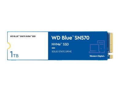 WDS100T3B0C - WD Blue SN570 NVMe M.2 2280 1TB PCI-Express 3.0 x4, Western Digital NVMe v1.4 TLC Internal Solid State Drive (SSD)