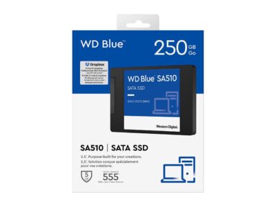 WD Blue 250GB SA510 2.5" Internal Solid State Drive SSD - WDS250G3B0A