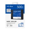 WD Blue 500GB SA510 2.5" Internal Solid State Drive SSD - WDS500G3B0A