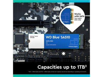 WD Blue 250GB SA510 M.2 Internal Solid State Drive SSD - WDS250G3B0B