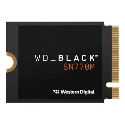 WD_BLACK 500GB SN770M M.2 2230 NVMe SSD for Handheld Gaming Devices, Speeds up to 5,000MB/s, TLC 3D NAND, Great for Steam Deck and Microsoft Surface - WDBDNH5000ABK-WRSN