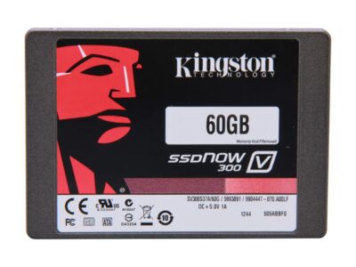 Kingston SSDNow V300 Series 2.5" 60GB SATA III MLC Internal Solid State Drive (SSD) SV300S37A/60G