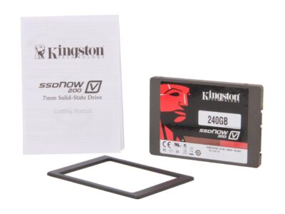 Kingston SSDNow V300 Series 2.5" 240GB SATA III Internal Solid State Drive (SSD) SV300S37A/240G