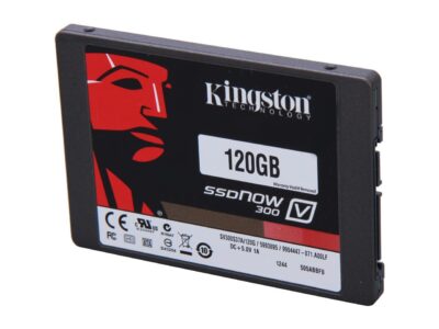 Kingston  SSDNow V300 Series  SV300S3N7A/120G  2.5"  120GB  SATA III  Internal Solid State Drive (SSD) Notebook Bundle Kit