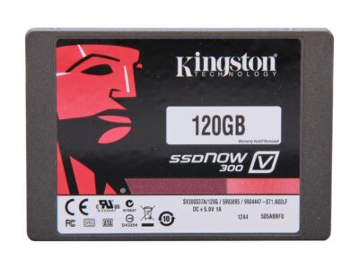 Kingston  SSDNow V300 Series  SV300S3N7A/120G  2.5"  120GB  SATA III  Internal Solid State Drive (SSD) Notebook Bundle Kit