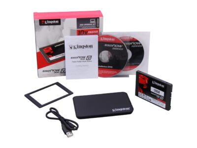 Kingston  SSDNow V300 Series  SV300S3N7A/120G  2.5"  120GB  SATA III  Internal Solid State Drive (SSD) Notebook Bundle Kit