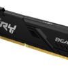 Kingston Fury Beast 32GB (2x16GB) 3600MT/s DDR4 CL18 Desktop Memory Kit of 2 KF436C18BBK2/32