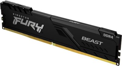 Kingston Fury Beast 32GB (2x16GB) 3600MT/s DDR4 CL18 Desktop Memory Kit of 2 KF436C18BBK2/32