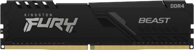 Kingston Fury Beast 32GB (2x16GB) 3600MT/s DDR4 CL18 Desktop Memory Kit of 2 KF436C18BBK2/32