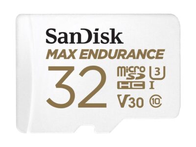 SanDisk MAX ENDURANCE 32 GB Class 10/UHS-I U3 microSDHC 1 Pack SDSQQVR032GAN6IA