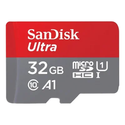 SanDisk SDSQUA4-032G-GN6MN CVL 32GB 8pin microSDHC r120MB/s C10 U1 A1 UHS-I SanDisk Ultra microSDHC Memory Card w/out Adapter