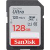 SanDisk 128GB Ultra SDXC UHS-I 120MB/s C10 U1 Full HD SD 128G Secure Digital Extended Capacity Flash Memory Card SDSDUN4-032G-GN6IN