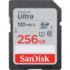 SanDisk 256GB Ultra SDXC UHS-I 120MB/s C10 U1 Full HD SD 256G Secure Digital Extended Capacity Flash Memory Card SDSDUN4-256G-GN6IN